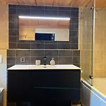 Ferienapartement Hinterdorf בקתה צרמט